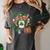 Baseball Mom Green Shamrock St Patrick Day Women Women's Comfort Colors T-Shirt Pepper Baseball Mom Green Shamrock St Patrick Day Women Women's Comfort Colors T-Shirt Pepper