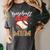 Baseball Mom Headband Leopard Baseball Ball Mother's Day Women's Comfort Colors T-Shirt Pepper
