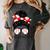 Baseball Mom Leopard Messy Bun Game Day Women's Comfort Colors T-Shirt Pepper Baseball Mom Leopard Messy Bun Game Day Women's Comfort Colors T-Shirt Pepper