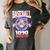Baseball Mom Loud & Proud Since 1979 Premium Women's Comfort Colors T-Shirt Pepper