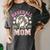 Baseball Mom Mama Mother's Dog In My Baseball Mom Era Women's Comfort Colors T-Shirt Pepper