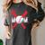 Baseball Mom Red Women's Comfort Colors T-Shirt Pepper