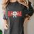 Baseball Mom Retro Distressed Baseball Family Matching Women's Comfort Colors T-Shirt Pepper Baseball Mom Retro Distressed Baseball Family Matching Women's Comfort Colors T-Shirt Pepper
