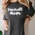 Baseball Mom Retro Women's Comfort Colors T-Shirt Pepper Baseball Mom Retro Women's Comfort Colors T-Shirt Pepper