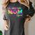 Baseball Mom Squad Tie Dye Cute Ball Mom Women's Comfort Colors T-Shirt Pepper Baseball Mom Squad Tie Dye Cute Ball Mom Women's Comfort Colors T-Shirt Pepper