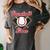 Baseball Mom T-Ball Mom Little League Mom Apparel Women's Comfort Colors T-Shirt Pepper