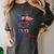 Baseball Mom USA American Flag 4th Of July Women's Comfort Colors T-Shirt Pepper Baseball Mom USA American Flag 4th Of July Women's Comfort Colors T-Shirt Pepper