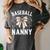 Baseball Nanny Baseball Coquette Bow Women's Comfort Colors T-Shirt Pepper Baseball Nanny Baseball Coquette Bow Women's Comfort Colors T-Shirt Pepper