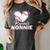 Baseball Nonnie Baseball Heart Women's Comfort Colors T-Shirt Pepper