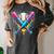 Baseball Player Ice Cream Drip Women's Comfort Colors T-Shirt Pepper Baseball Player Ice Cream Drip Women's Comfort Colors T-Shirt Pepper