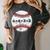 Baseball Red Stitches Sport Graphic 6432 Women's Comfort Colors T-Shirt Pepper Baseball Red Stitches Sport Graphic 6432 Women's Comfort Colors T-Shirt Pepper