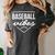 Baseball Vibes Baseball Mom Life Women Baseball Vibes Women's Comfort Colors T-Shirt Pepper