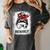 Bleached Memaw Life Soccer Messy Bun Baseball Game Day Women's Comfort Colors T-Shirt Pepper