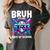 Bruh It's My 67 33 Days Of School Baseball 100 Days Smarter Women's Comfort Colors T-Shirt Pepper Bruh It's My 67 33 Days Of School Baseball 100 Days Smarter Women's Comfort Colors T-Shirt Pepper