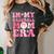 Coquette Bow In My Baseball Mom Era Baseball Mama Mother Day Women's Comfort Colors T-Shirt Pepper