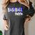 Custom Hustle Tball Tee Ball Womens Baseball Mom Women's Comfort Colors T-Shirt Pepper Custom Hustle Tball Tee Ball Womens Baseball Mom Women's Comfort Colors T-Shirt Pepper