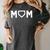 Cute Baseball Mom Favorite Player Mother's Day Women's Comfort Colors T-Shirt Pepper Cute Baseball Mom Favorite Player Mother's Day Women's Comfort Colors T-Shirt Pepper