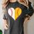 Cute Love Baseball Fast Pitch Softball Heart Baseball Mom Women's Comfort Colors T-Shirt Pepper Cute Love Baseball Fast Pitch Softball Heart Baseball Mom Women's Comfort Colors T-Shirt Pepper