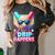 Drip Happens Baseball Ice Cream Bat And Ball With Sunglasses Women's Comfort Colors T-Shirt Pepper Drip Happens Baseball Ice Cream Bat And Ball With Sunglasses Women's Comfort Colors T-Shirt Pepper