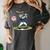 Goat Baseball Player With Bat And Ball Drip Animal Sports Women's Comfort Colors T-Shirt Pepper