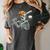 Halloween Boys Batting Skeleton Baseball Women's Comfort Colors T-Shirt Pepper Halloween Boys Batting Skeleton Baseball Women's Comfort Colors T-Shirt Pepper