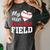 My Heart Is On That Field Baseball Player Baseball Mom Women's Comfort Colors T-Shirt Pepper My Heart Is On That Field Baseball Player Baseball Mom Women's Comfort Colors T-Shirt Pepper