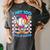 I Hit 100 Days Of School Baseball Ice Cream Drip Women's Comfort Colors T-Shirt Pepper