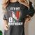 It's My 8th Birthday Baseball Football Heart 8 Year Old Women's Comfort Colors T-Shirt Pepper It's My 8th Birthday Baseball Football Heart 8 Year Old Women's Comfort Colors T-Shirt Pepper