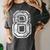 Jersey Number 8 Eight T-Shirt Football Number Baseball Mom Women's Comfort Colors T-Shirt Pepper