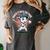 Knock It Outa The Park Baseball Goat Home Run Women's Comfort Colors T-Shirt Pepper