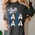 LA Baseball Fan Christmas FA La La Holiday Blue Theme Women's Comfort Colors T-Shirt Pepper LA Baseball Fan Christmas FA La La Holiday Blue Theme Women's Comfort Colors T-Shirt Pepper