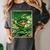 Leprechaun Playing Baseball Japanese Art St Patricks Day Women's Comfort Colors T-Shirt Pepper