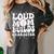 Loud Baseball Mom Builds Character Women's Comfort Colors T-Shirt Pepper Loud Baseball Mom Builds Character Women's Comfort Colors T-Shirt Pepper