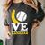 Love Bananas Banana Baseball Women's Comfort Colors T-Shirt Pepper