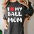 I LOVE MY BASEBALL MOM Women's Comfort Colors T-Shirt Pepper I LOVE MY BASEBALL MOM Women's Comfort Colors T-Shirt Pepper