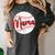 Mama Baseball Mom Women's Comfort Colors T-Shirt Pepper