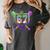 Mardi Gras Baseball Carnival Party Ice Cream Drip Boys Women's Comfort Colors T-Shirt Pepper Mardi Gras Baseball Carnival Party Ice Cream Drip Boys Women's Comfort Colors T-Shirt Pepper