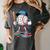 Melting Slime Sprinkle Baseball Mascot With Bat Women's Comfort Colors T-Shirt Pepper