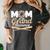 Mom Of The Grand Slammer Leopard Baseball Mom Women's Comfort Colors T-Shirt Pepper