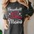 Mommy Baseball Mom Women's Comfort Colors T-Shirt Pepper Mommy Baseball Mom Women's Comfort Colors T-Shirt Pepper