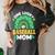 One Lucky Baseball Mom St Patricks Day Rainbow Mother Mama Women's Comfort Colors T-Shirt Pepper One Lucky Baseball Mom St Patricks Day Rainbow Mother Mama Women's Comfort Colors T-Shirt Pepper