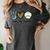 Peace Love Baseball Lover Motif For Women Pink Baseball Mom Women's Comfort Colors T-Shirt Pepper