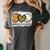 Peace Love Baseball Mom Leopard Print Mother's Day Women's Comfort Colors T-Shirt Pepper Peace Love Baseball Mom Leopard Print Mother's Day Women's Comfort Colors T-Shirt Pepper