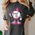 Pink Ribbon Baseball Breast Cancer Awareness Women's Comfort Colors T-Shirt Pepper Pink Ribbon Baseball Breast Cancer Awareness Women's Comfort Colors T-Shirt Pepper