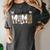 Preppy Baseball Mama Coquette Bow Game Day Mom Mother Women's Comfort Colors T-Shirt Pepper Preppy Baseball Mama Coquette Bow Game Day Mom Mother Women's Comfort Colors T-Shirt Pepper