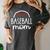 Proud Baseball Mom Era Baseball Game Day T-Ball Mom Son Women's Comfort Colors T-Shirt Pepper