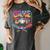 Retro Game Day Baseball Ice Cream Drip For Men Boy Kids Women's Comfort Colors T-Shirt Pepper