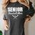 Senior Baseball Mom 2024 Team Parent Helper Class Of 2024 Women's Comfort Colors T-Shirt Pepper