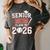 Senior Mom Class Of 2026 Graduate Baseball 2026 Graduation Women's Comfort Colors T-Shirt Pepper