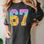 Six Seven Baseball Drip Women's Comfort Colors T-Shirt Pepper Six Seven Baseball Drip Women's Comfort Colors T-Shirt Pepper